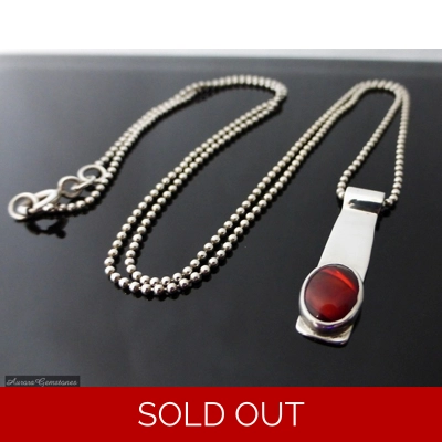 Abalone Shell Necklace title=